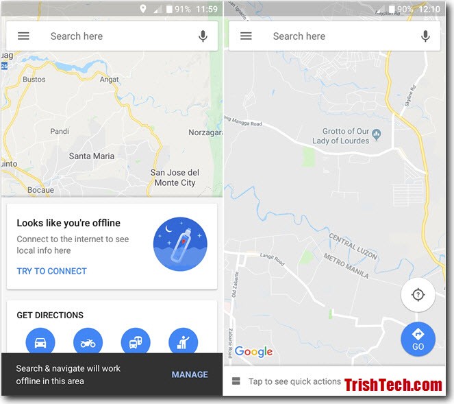 Android Download Google Maps For Offline Use